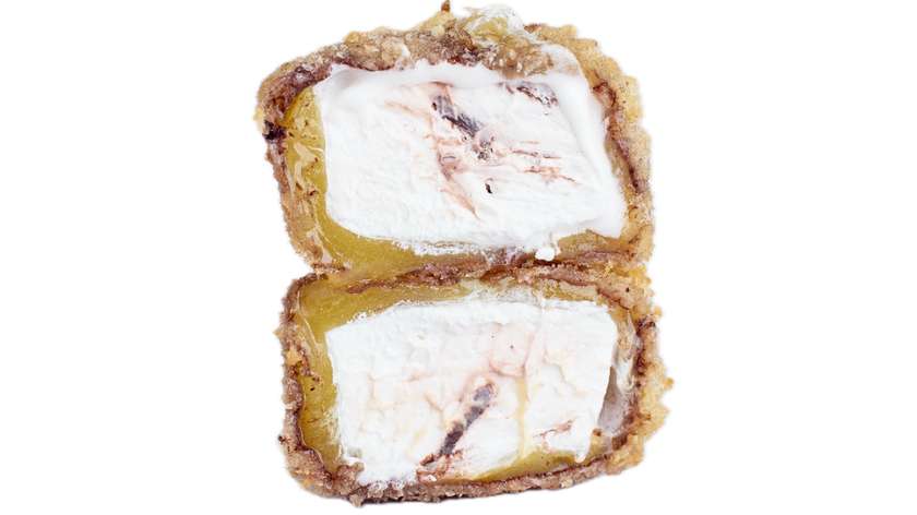 4.Banana Mochi Mochi (Ice & Hot)