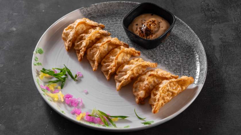 Japońskie jabłko gyoza box