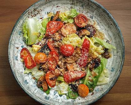 Салат з овочами-гриль