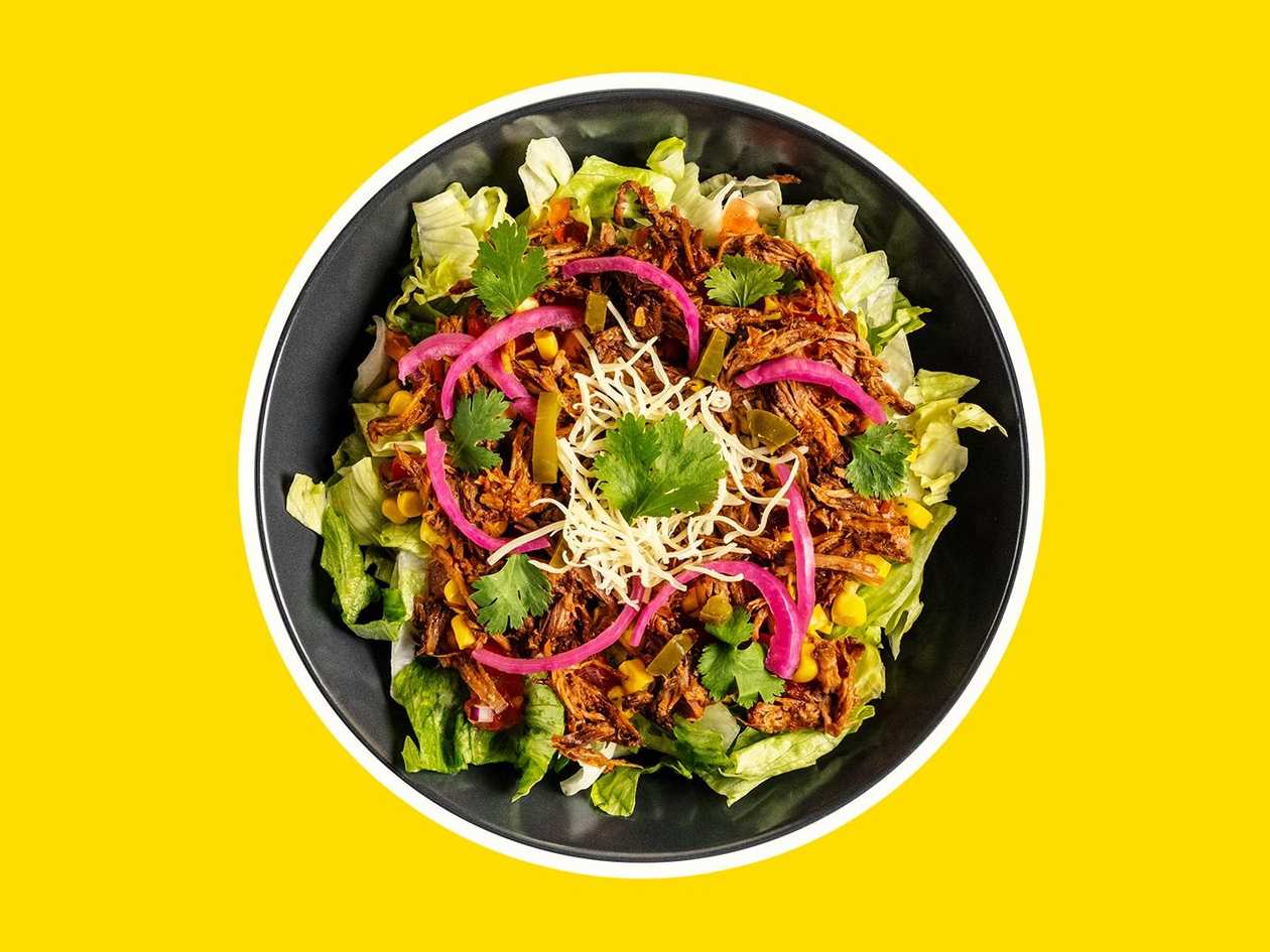 Salát - hovězí Barbacoa