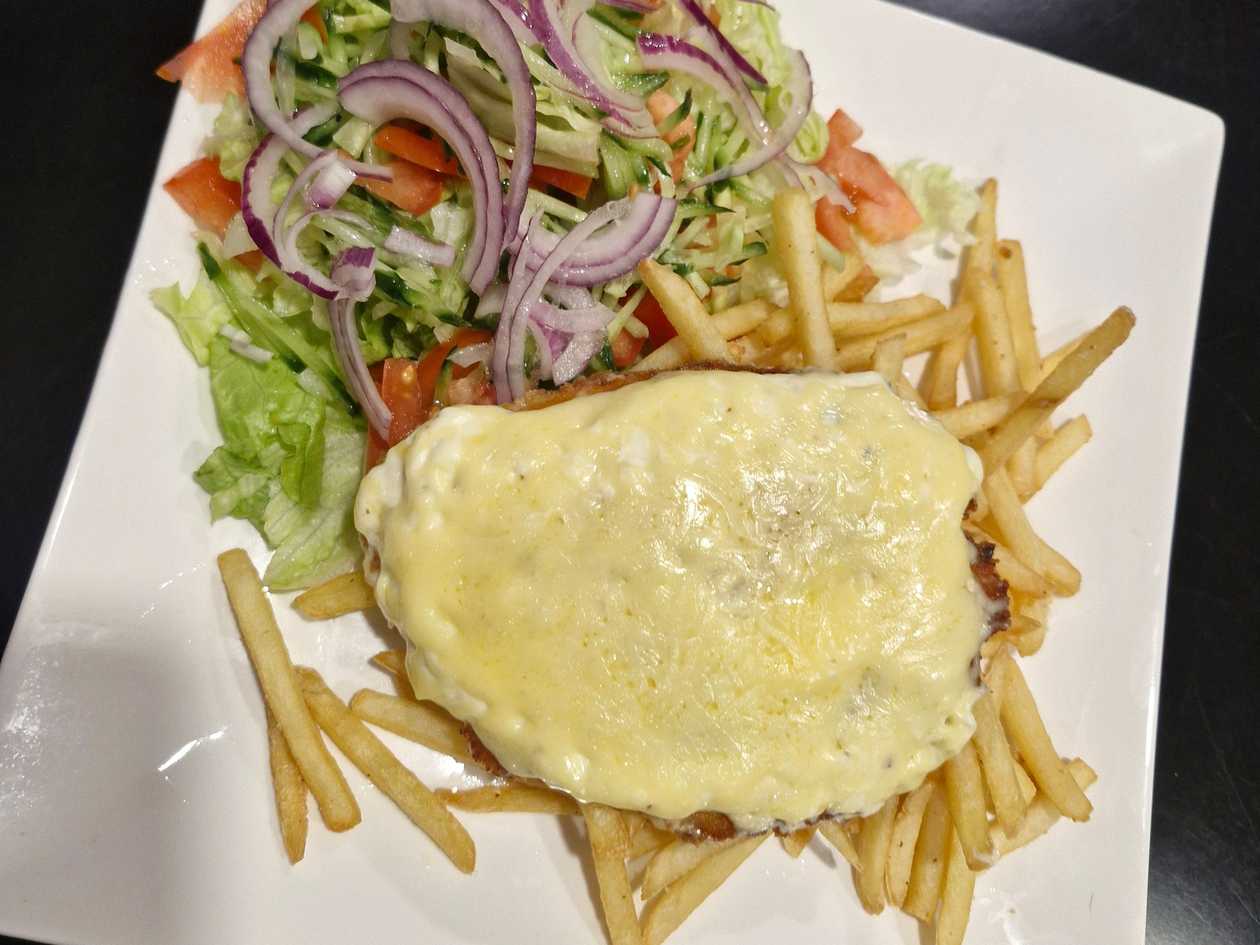 Chicken Steak Baked with Cheese