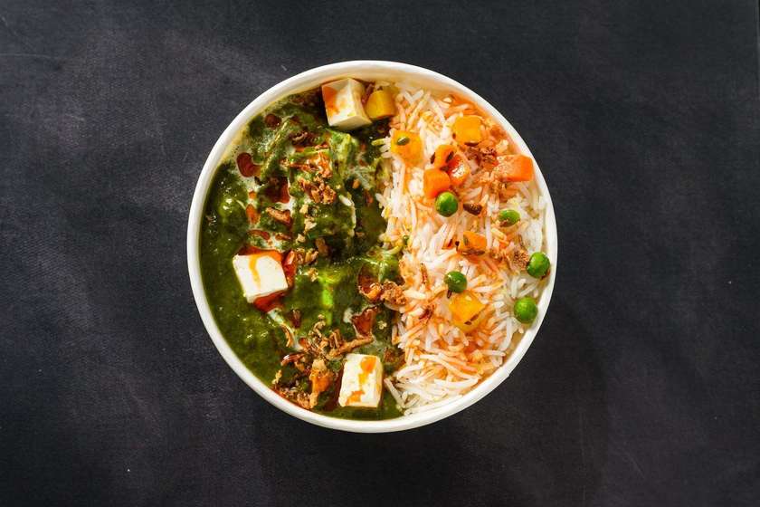 Creamy Spinach Delight Bowl