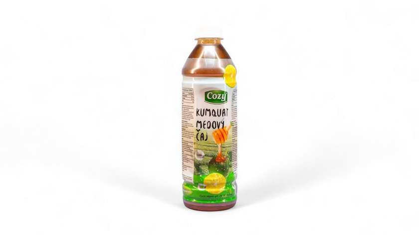 Cozy Iced Tea with Honey and Kumquat Flavor