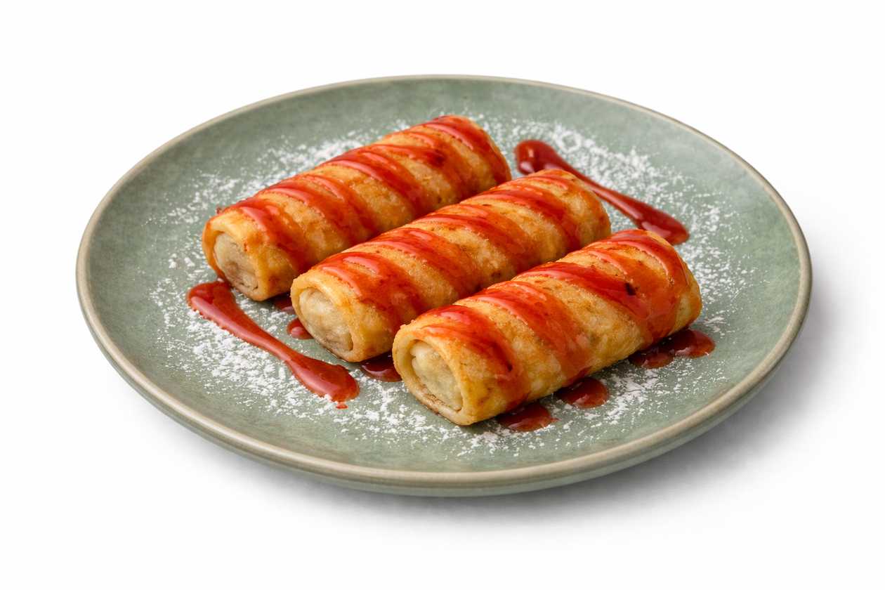 Млинці з солодким сиром