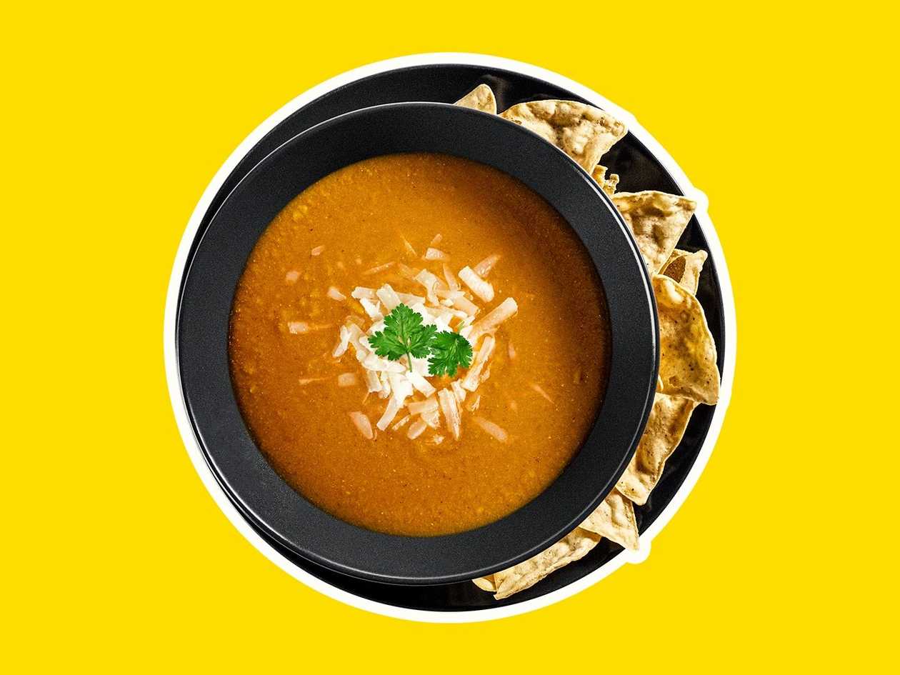 Velká polévka s chipsy - Z červené čočky 450ml