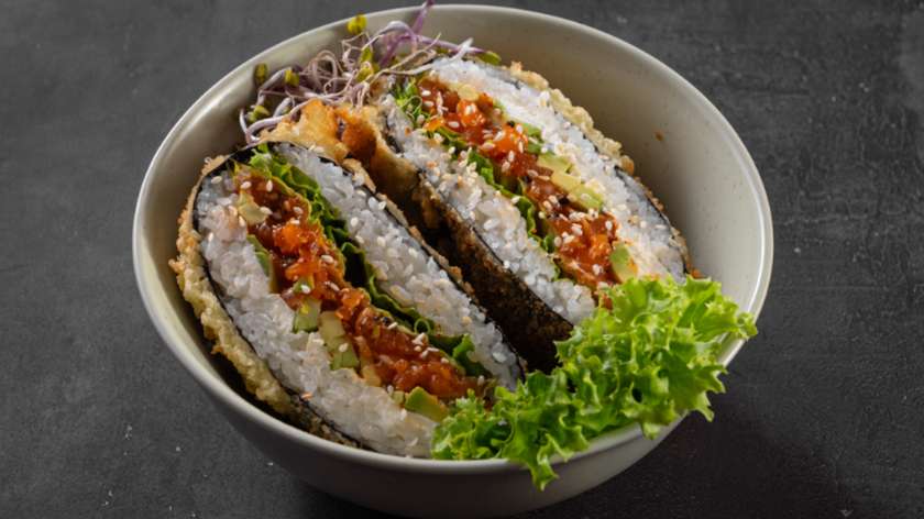 Sushi Burger Tatarra łosoś