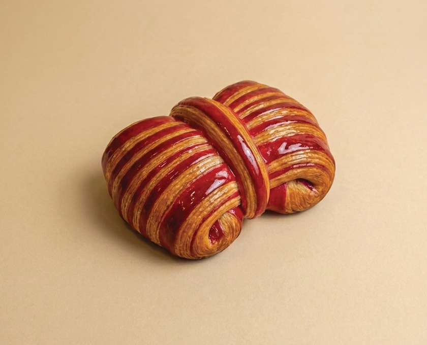 Raspberry bun