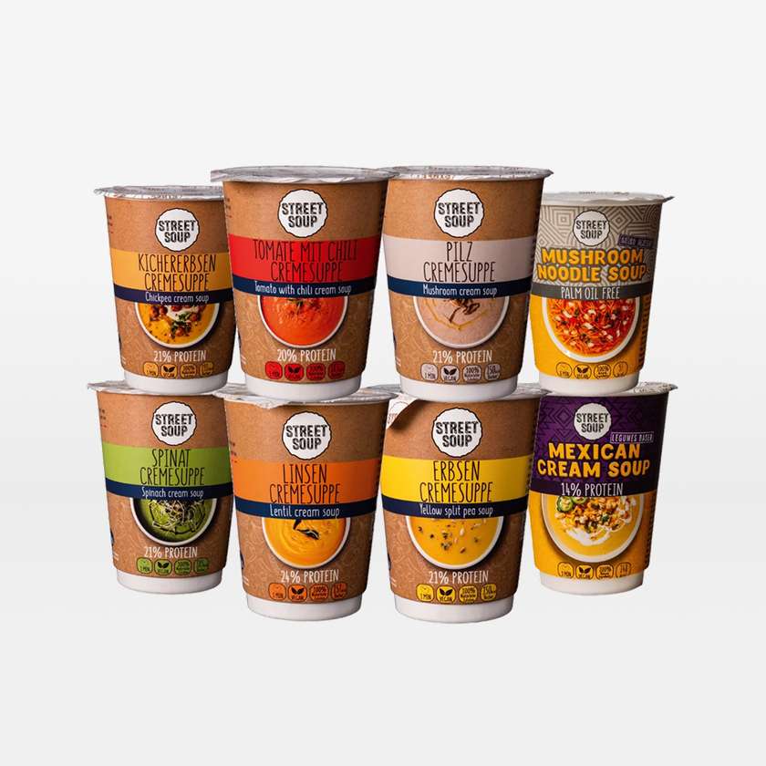 Street Soup Cream Soup Assortment