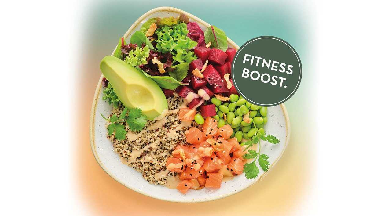 Salmon Avocado Bowl (High Protein)
