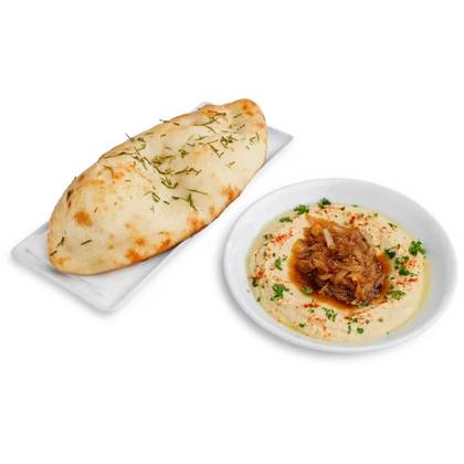 Hummus Bowl With Caramelised Onions