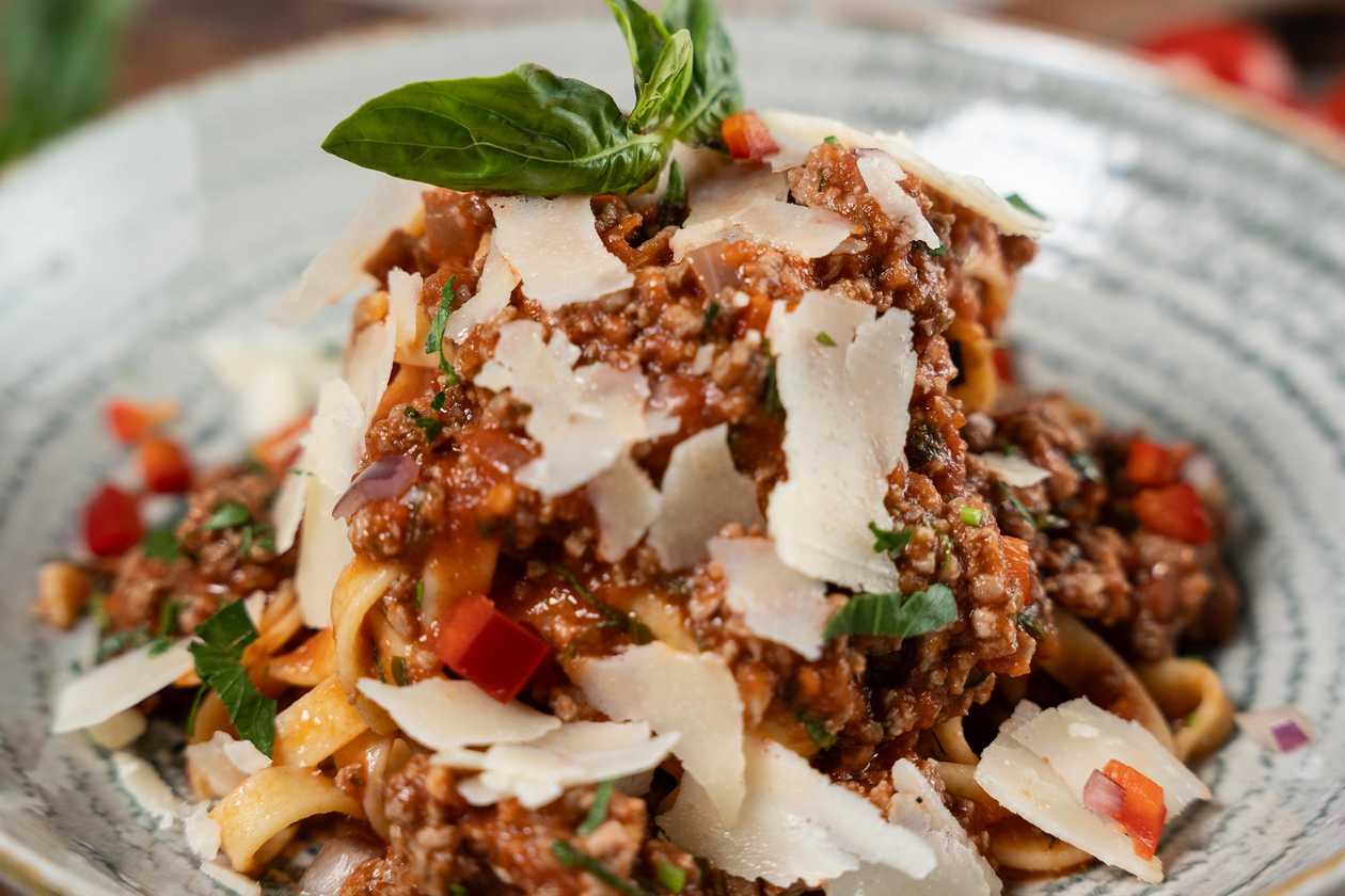 Bolognese Pasta with Angus Beef