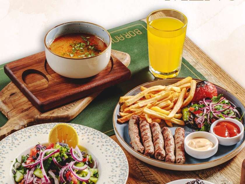 Business lunch ( İnəgöl köftə,şorba,salat,içki )