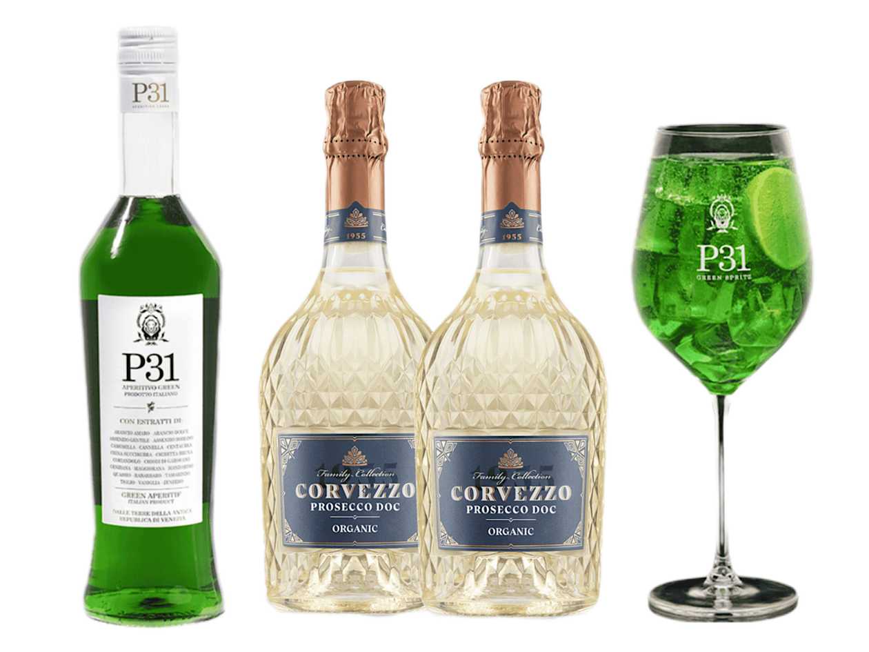 P31 Green Spritz  From Italy🍸🍋‍🟩