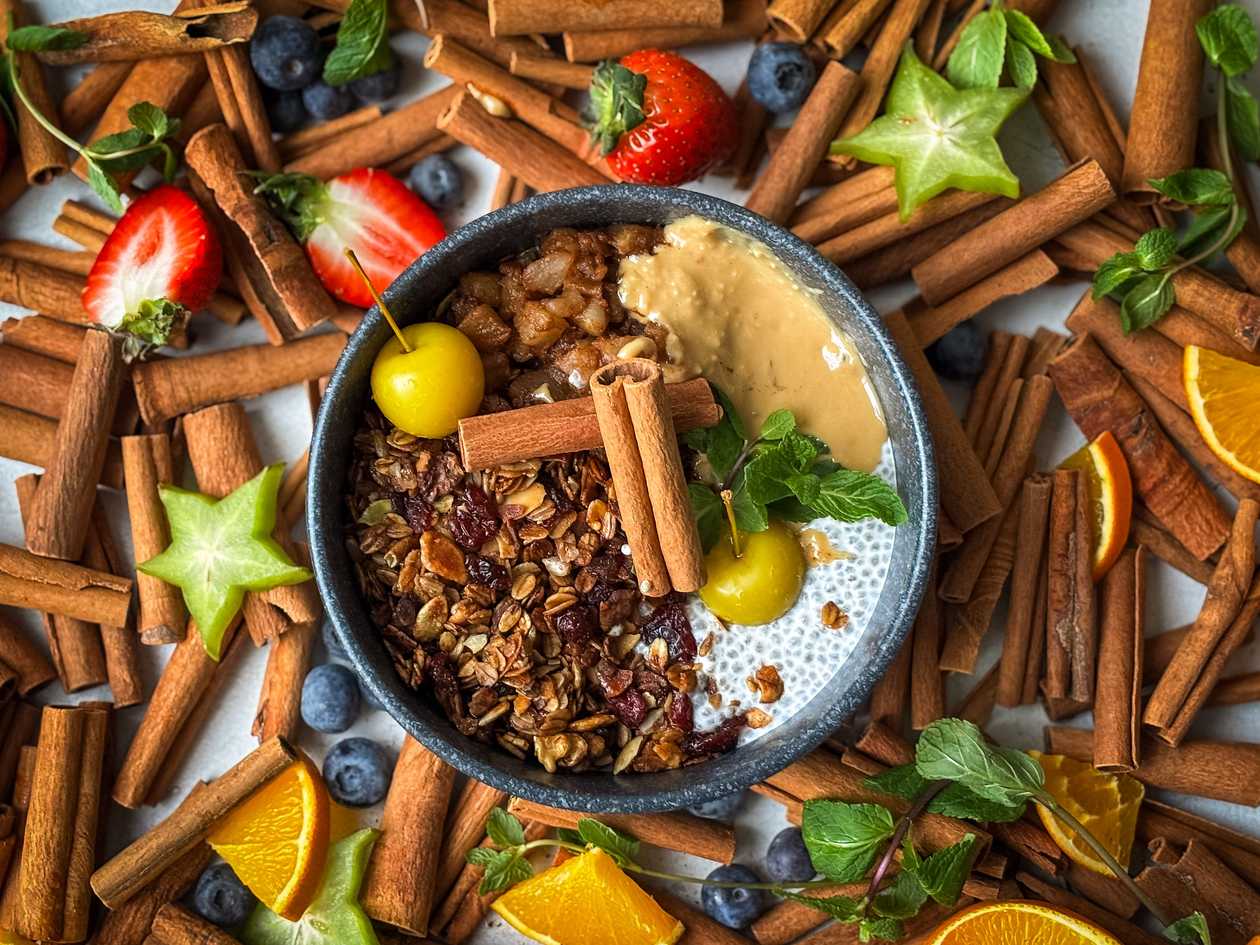 Coconut chia pudding