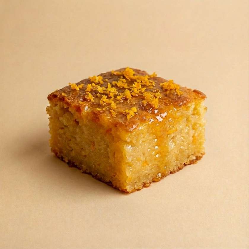 Orange-buckthorn yogurt cake