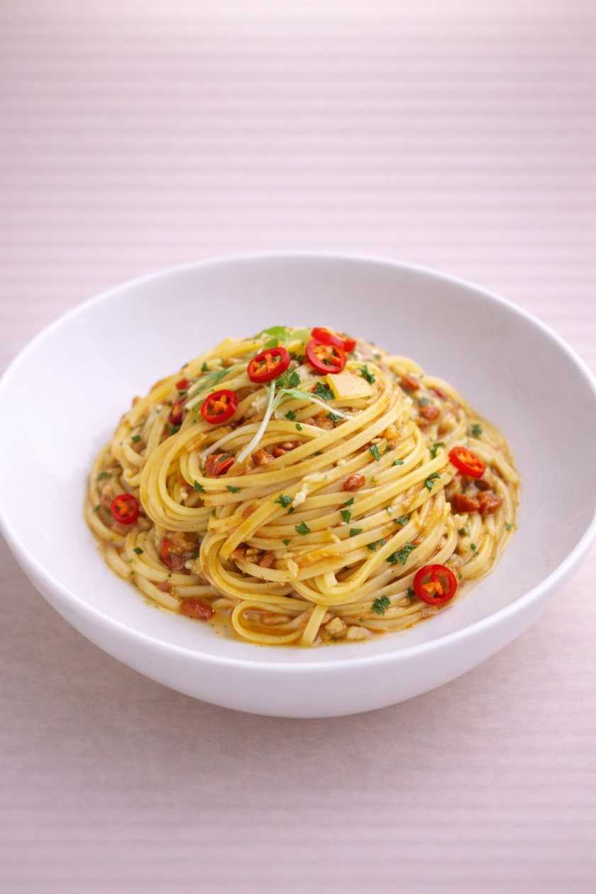 42. Pasta Linguini Aglio Olio e Peperoncino