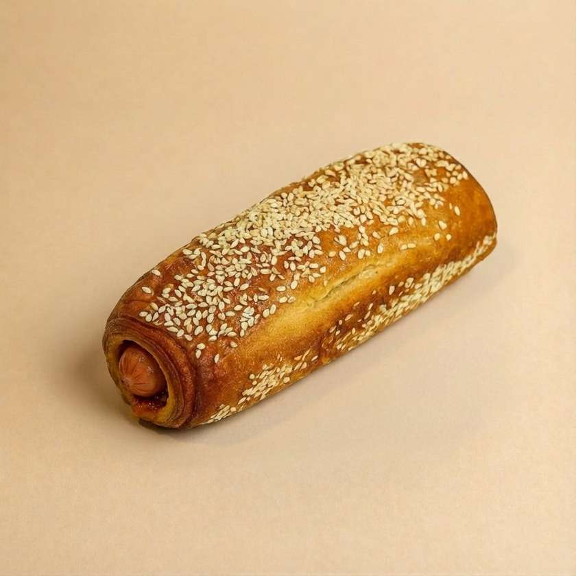 Sausage in dough
