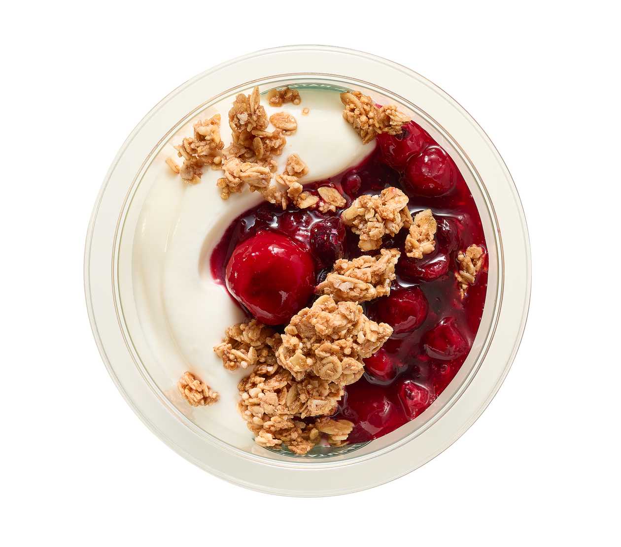 Red Berry Granola Joghurt Menu