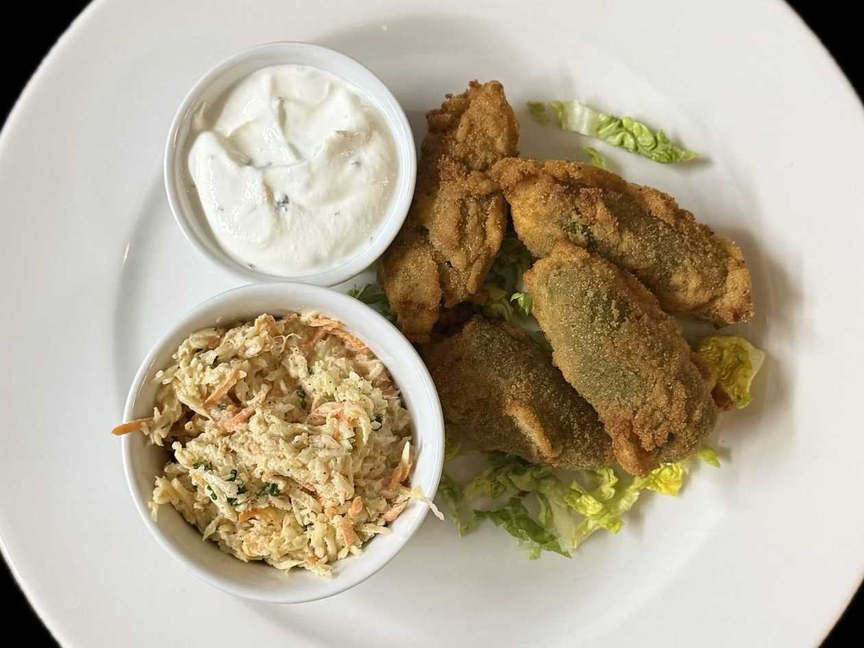 Smažené Jalapeňos plněné cheddarem