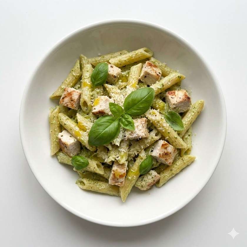 Penne Pesto z Kurczakiem