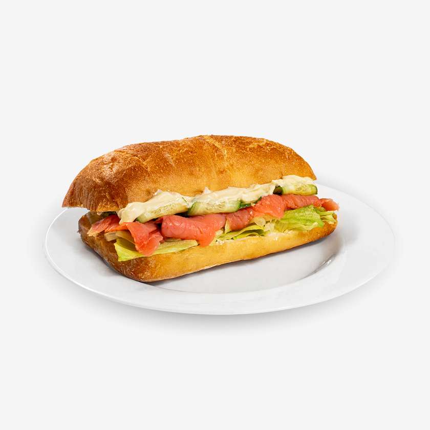 Ciabatta with Salmon