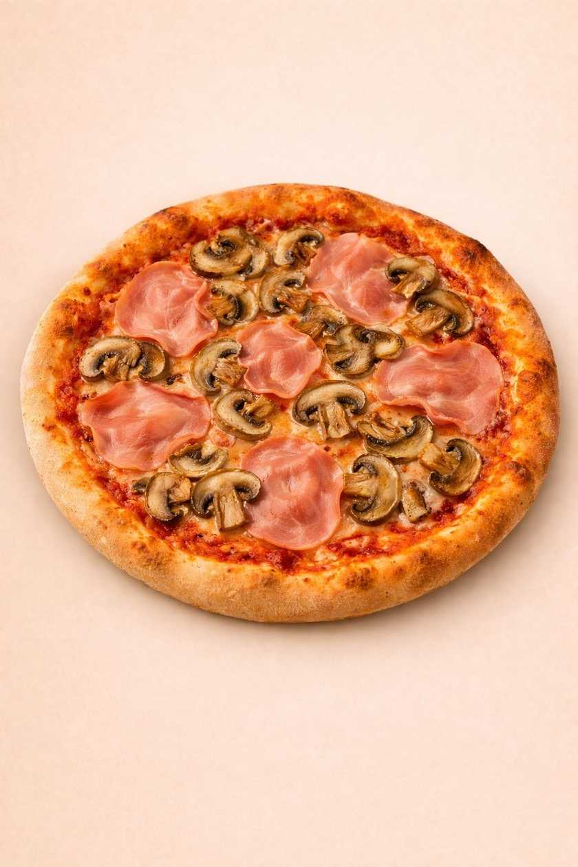 30. Pizza Prosciutto Cotto e Funghi