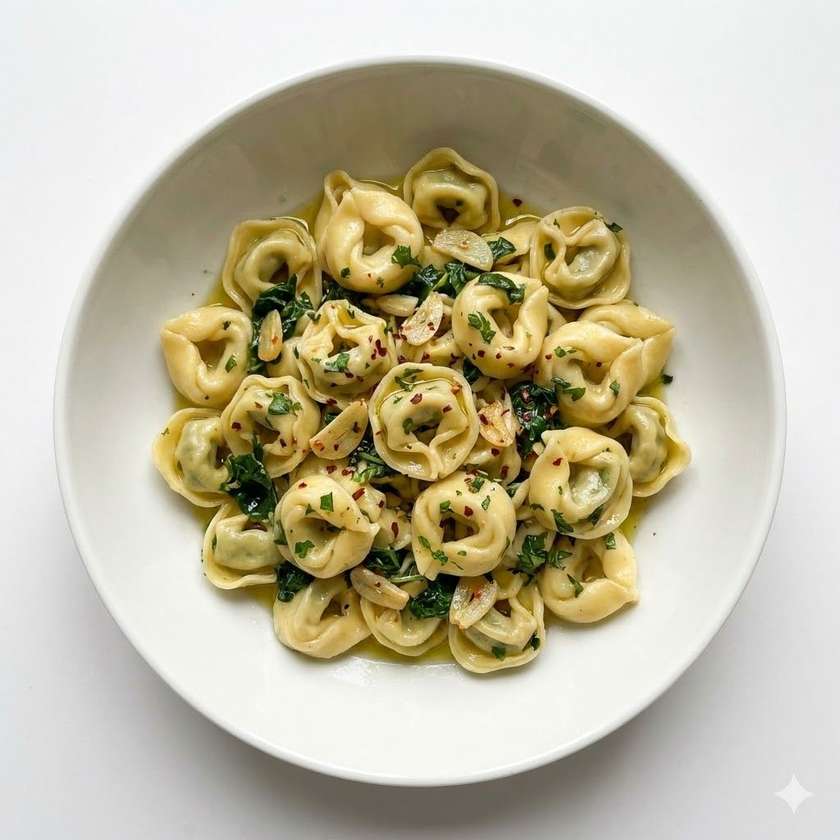 Tortellini Szpinakowe