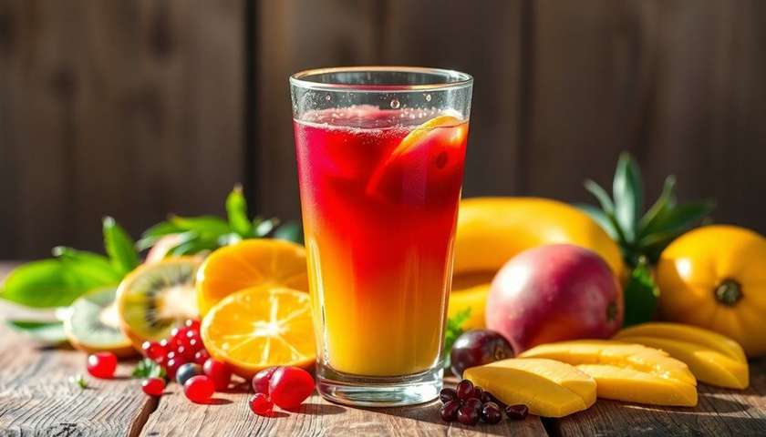 Mixed Fruit Juice (Glass)
