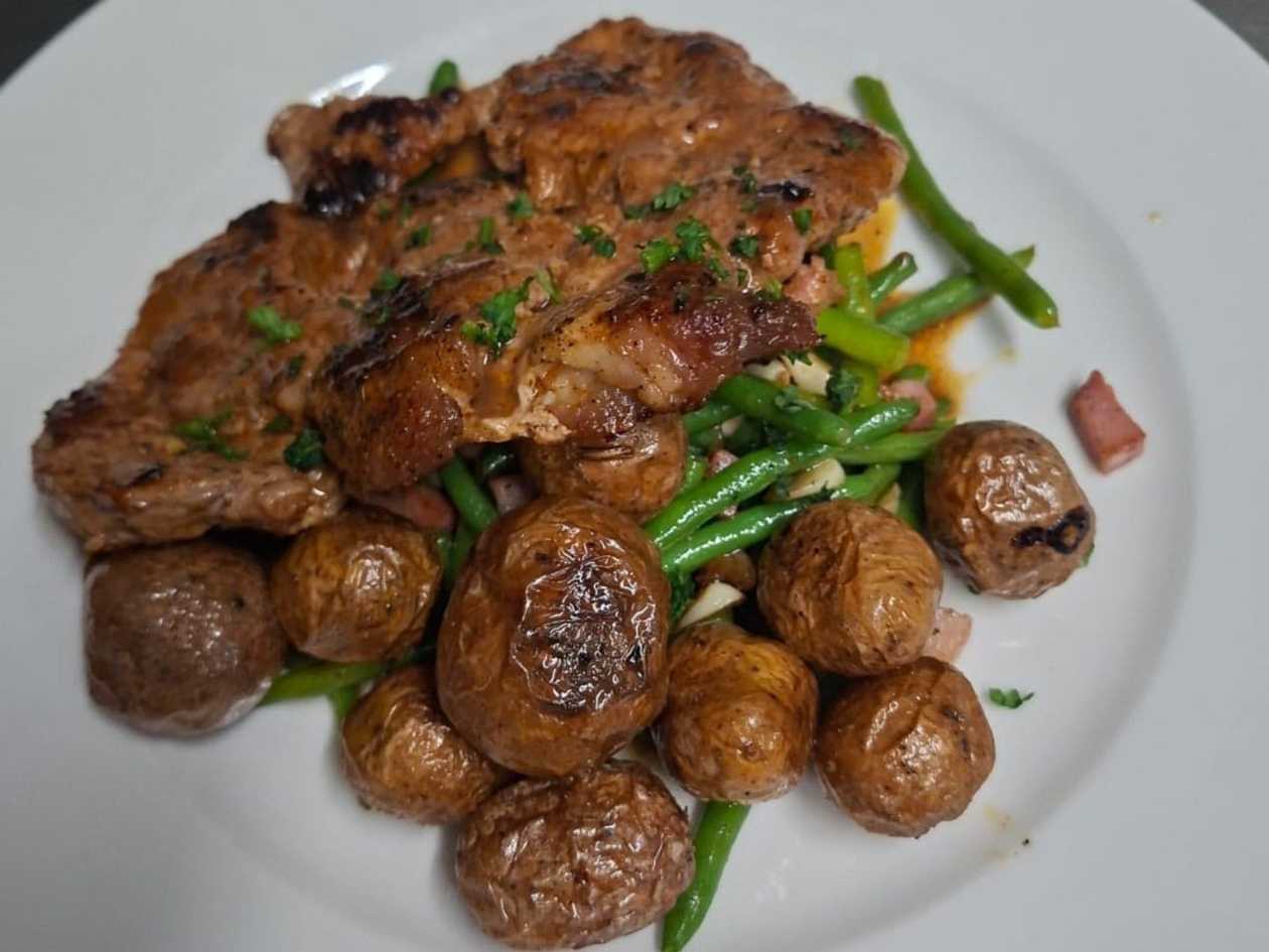 Grilovaná vepřová krkovice