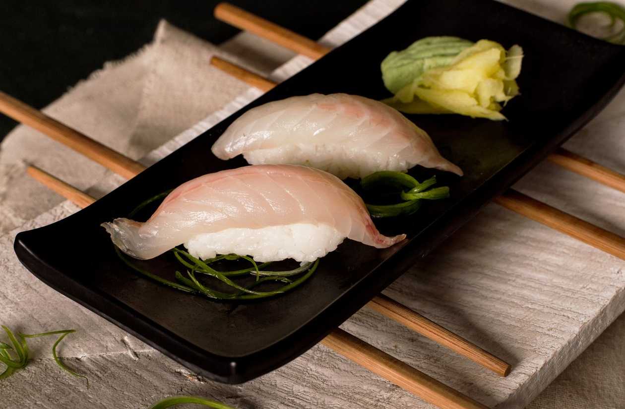 Sea Bream Sushi