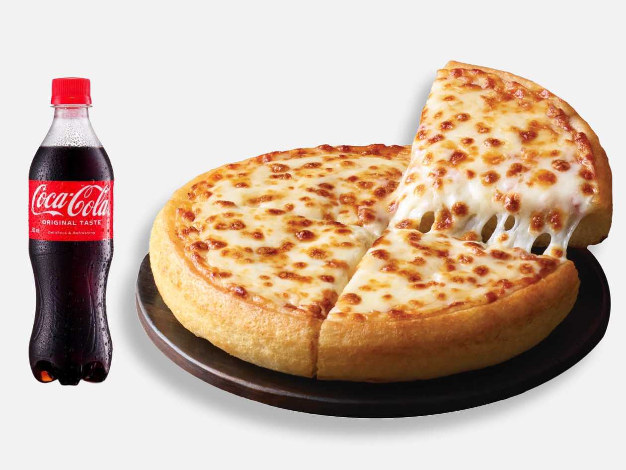 x1 Small Pizza (Margherita) + 350ml Soft Drink