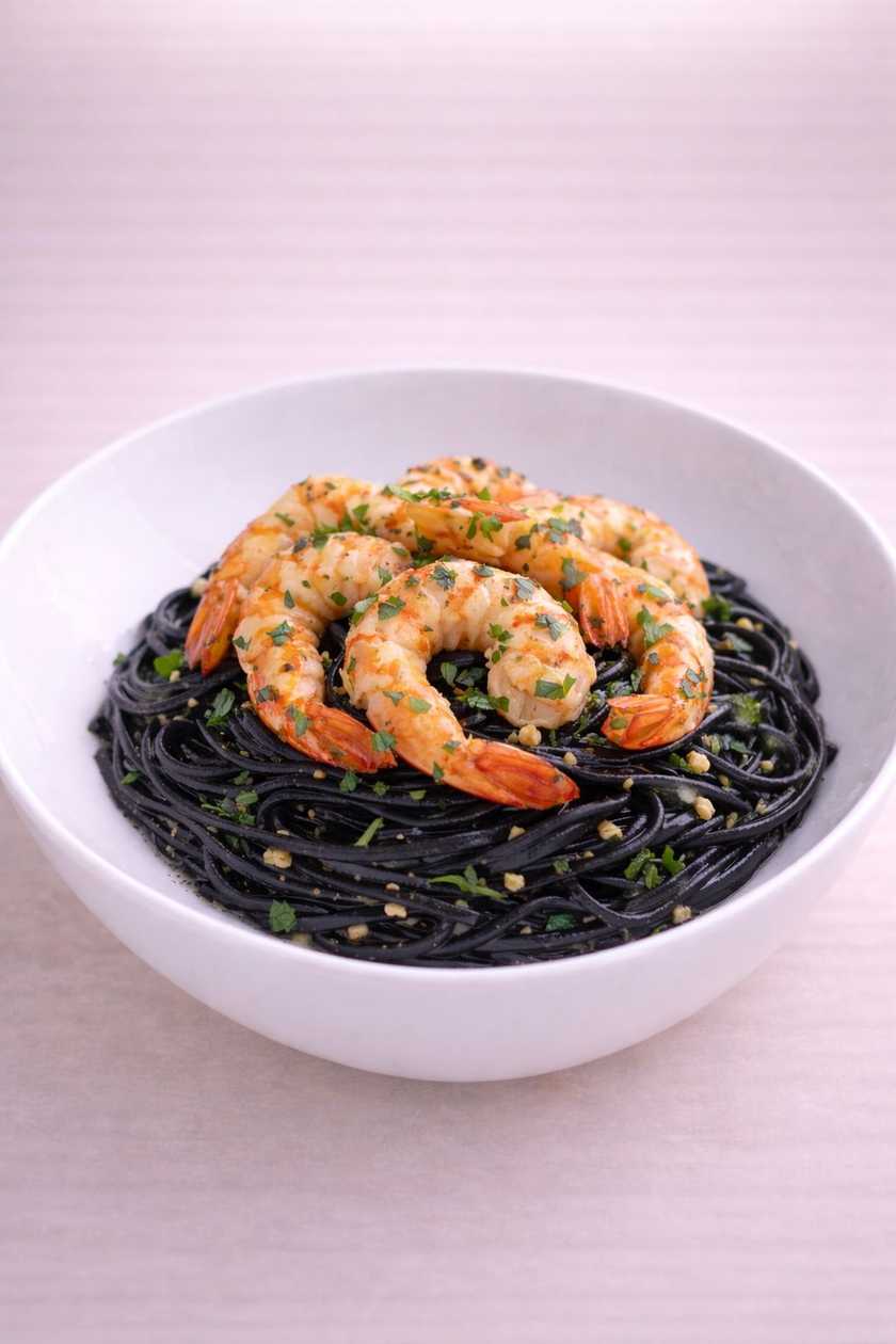 45. Pasta Linguine Nero di Seppia