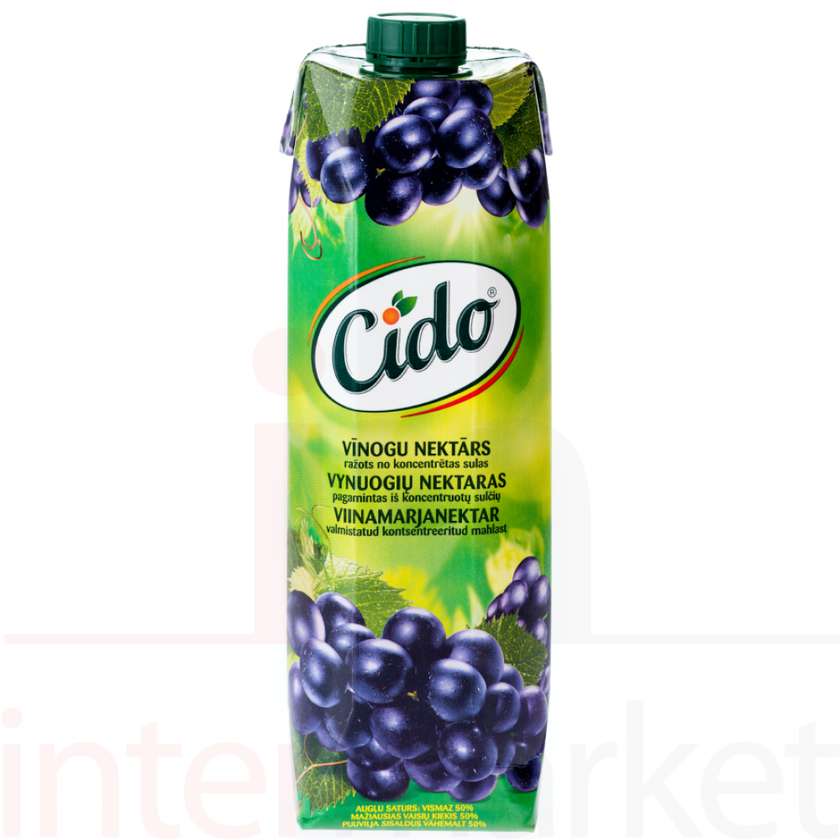 Vynuogių nektaras CIDO  1 l
