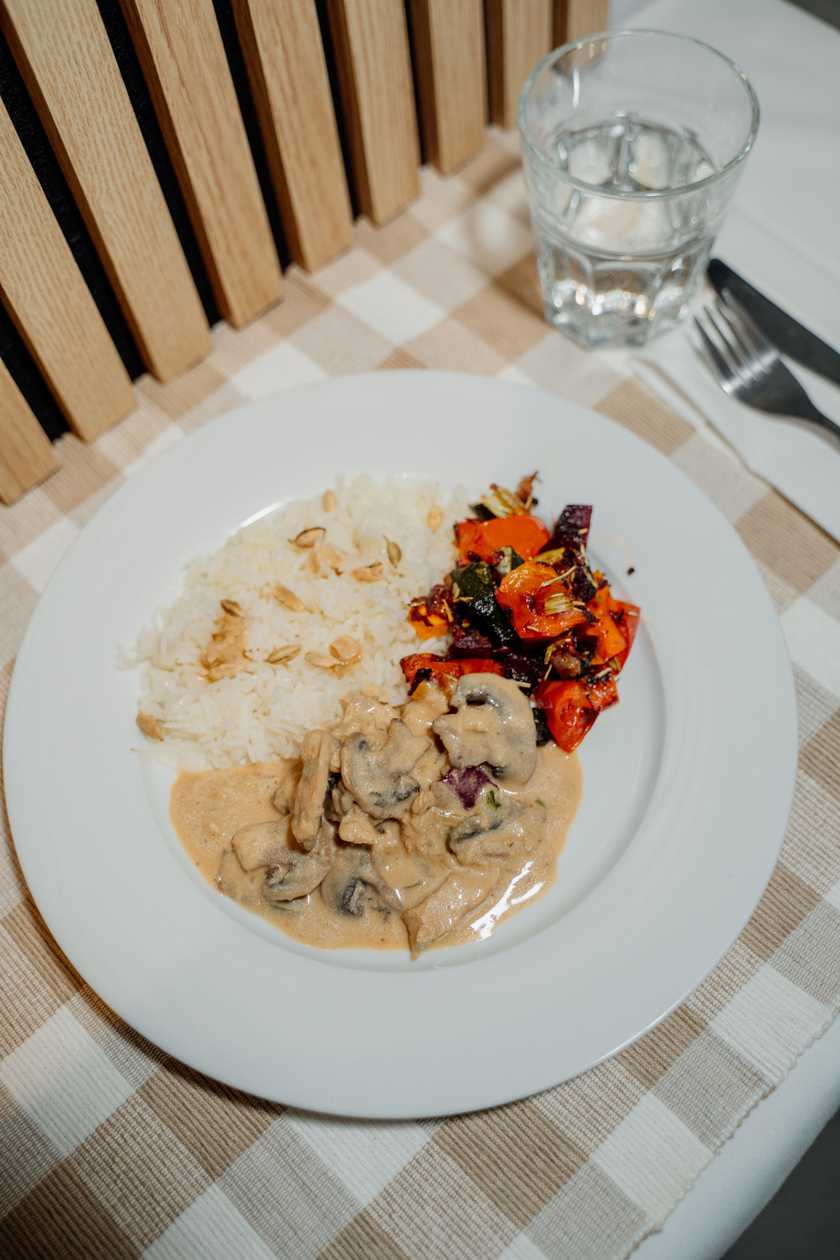 Strogonoff de Frango e Cogumelos 300gr FIT