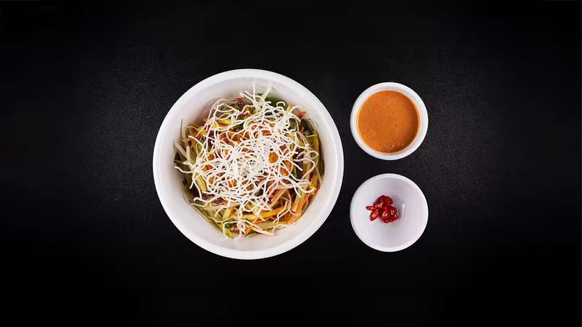 Mango and Papaya Salad with Shrimp