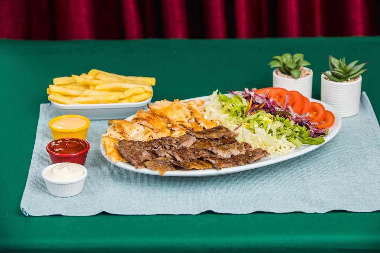 Small mixed plate menu