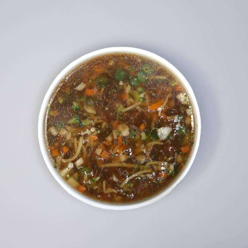 5. Noodles With Vegetable Soup