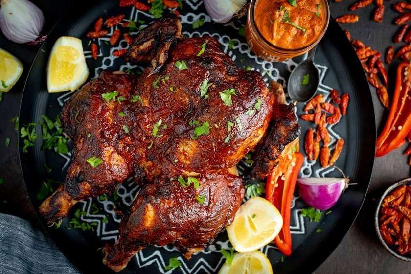 Half Chicken Peri Peri, Tikka or Poussin