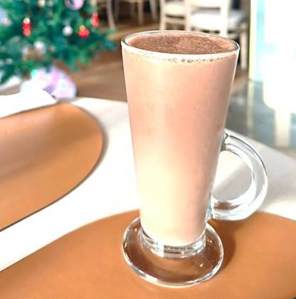 Milkshake de Chocolate e Banana