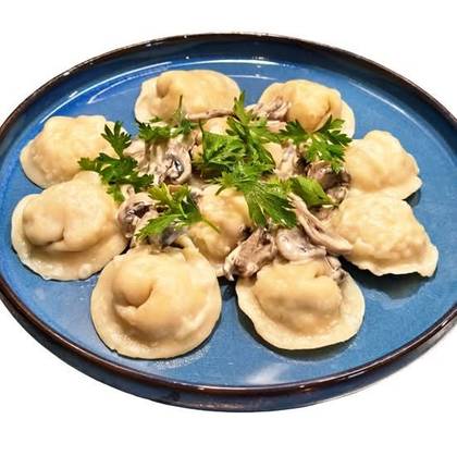 Bolinhos Caseiros de Batata e Cogumelos
