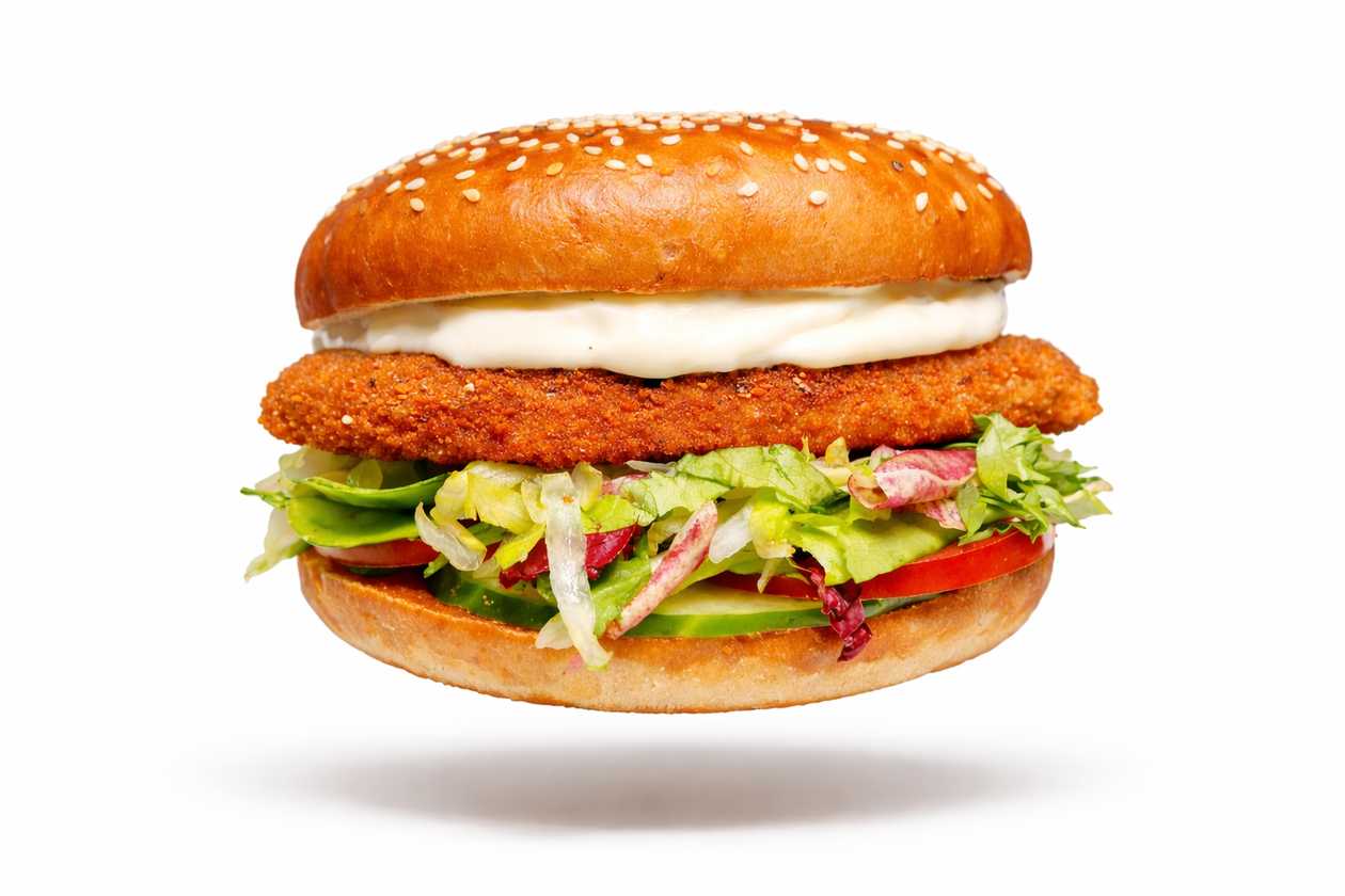 NOchicken burger