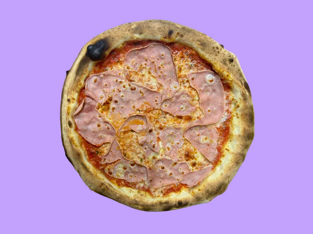 Prosciutto pizza