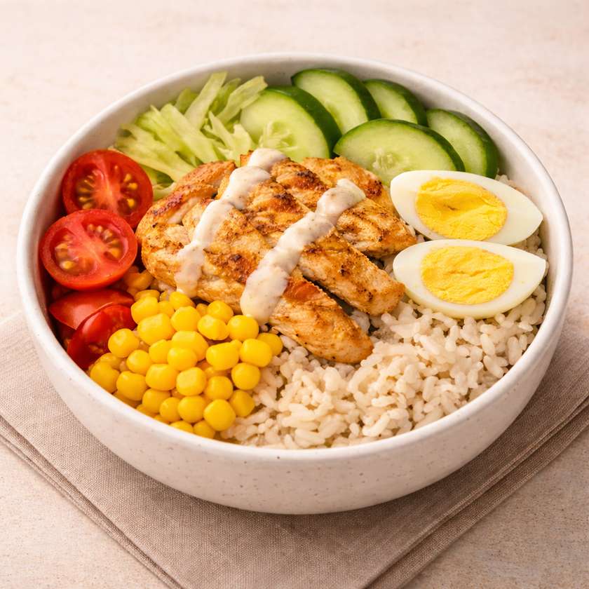 Боул з куркою