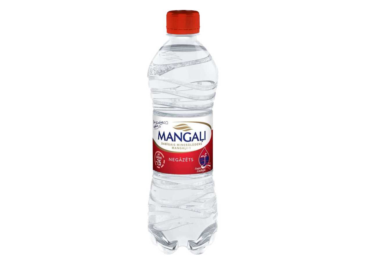 Negazuotas vanduo 0.5l