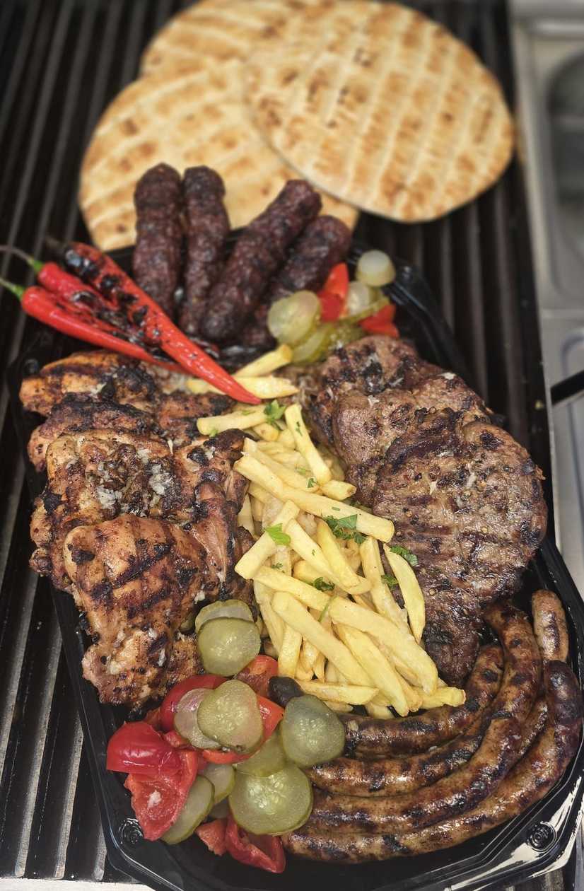 Platou 4 persoane GRILLARIA 3140g