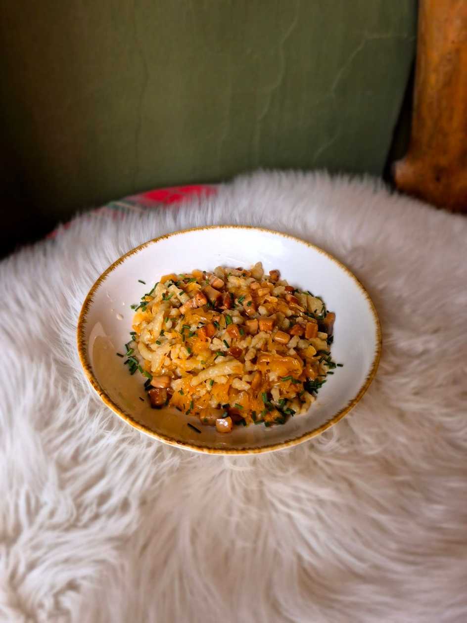 Strapačky s kyslou kapustou a slaninkou