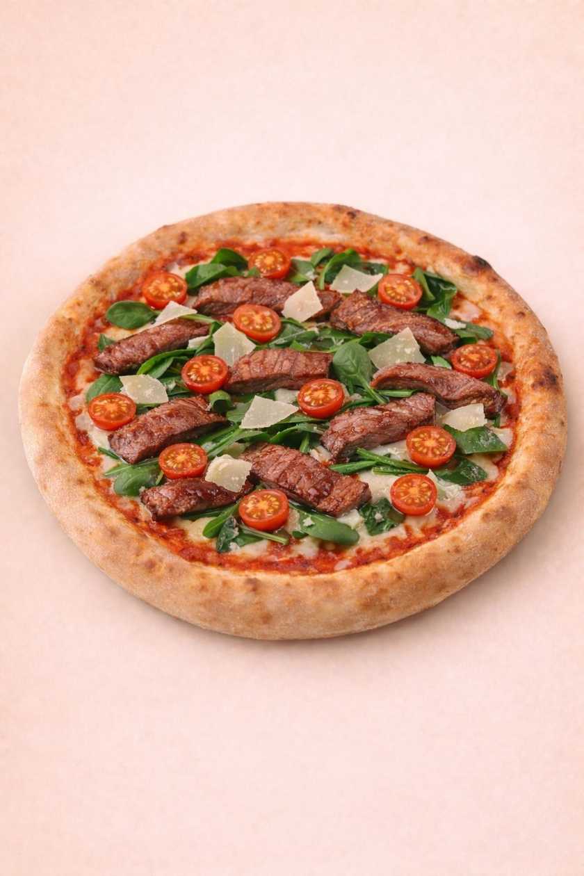 33.Pizza Manzo con Spinaci