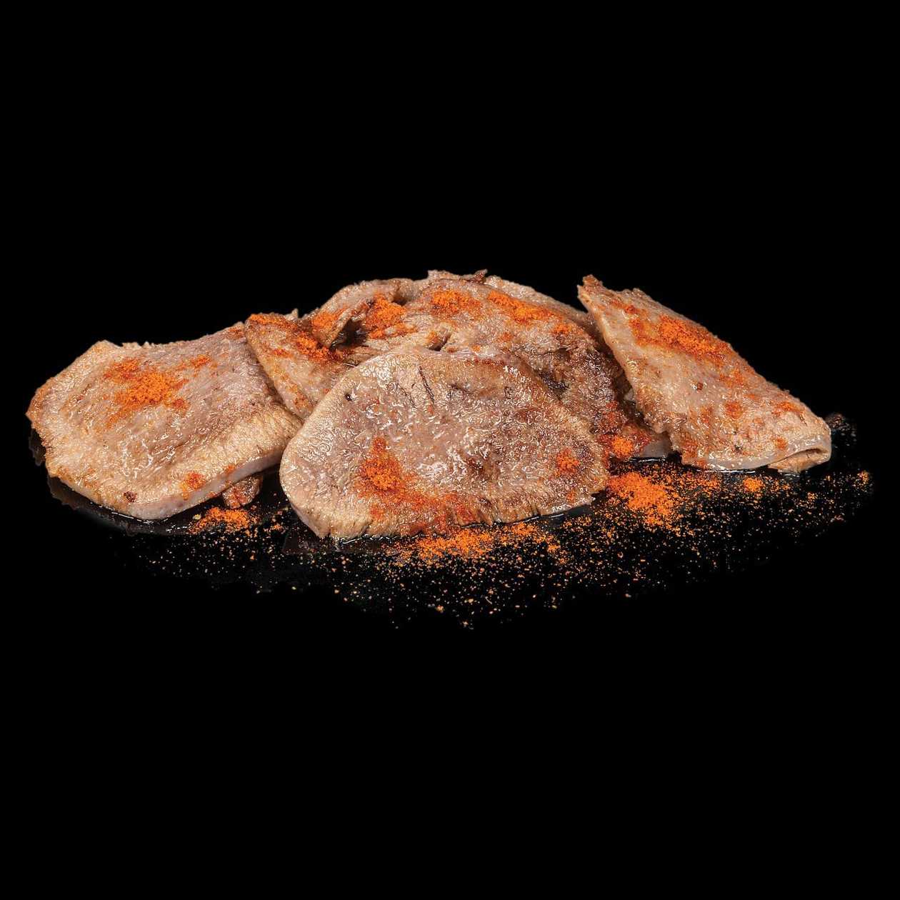 Телешки език в масло