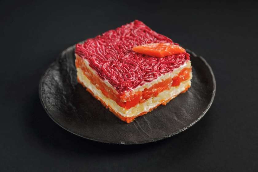 ШУБА З ЛОСОСЕМ