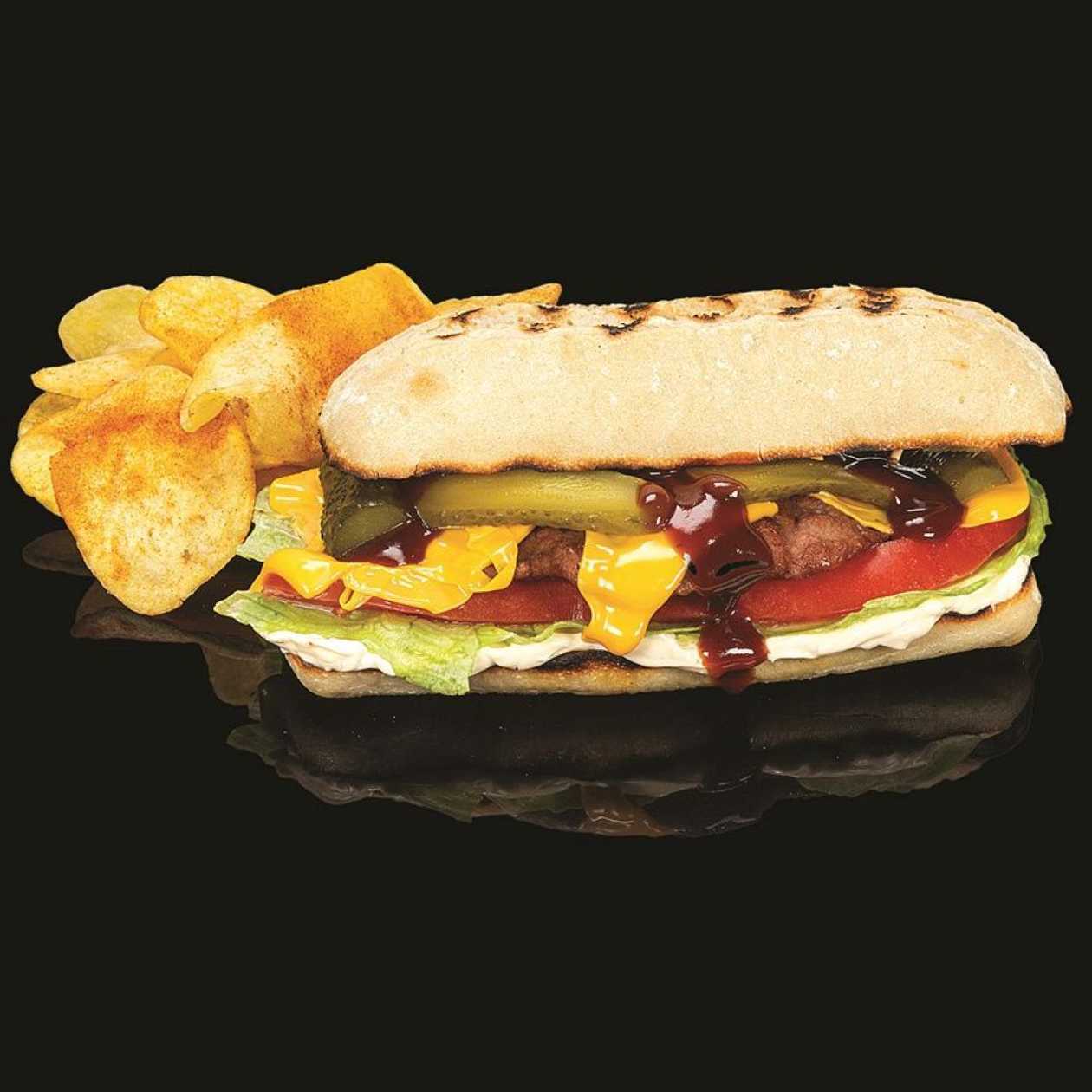 Чабата с телешко